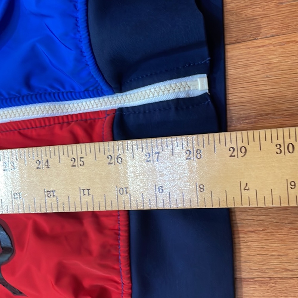 Tommy Hilfiger Size XXL Jacket Pockets inside & outside Color Block Retro - Picture 14 of 16